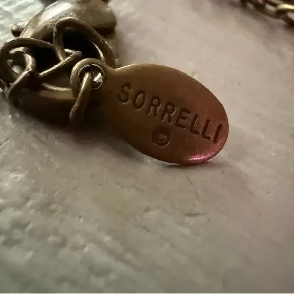 Sorrelli Crystal Brass Tone Pendant Necklace - Picture 7 of 11